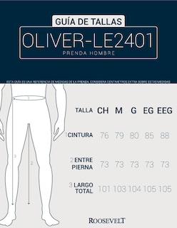 Foto 4 | Pantalon Hombre Cintura Ajustable Blanco Roosevelt C356