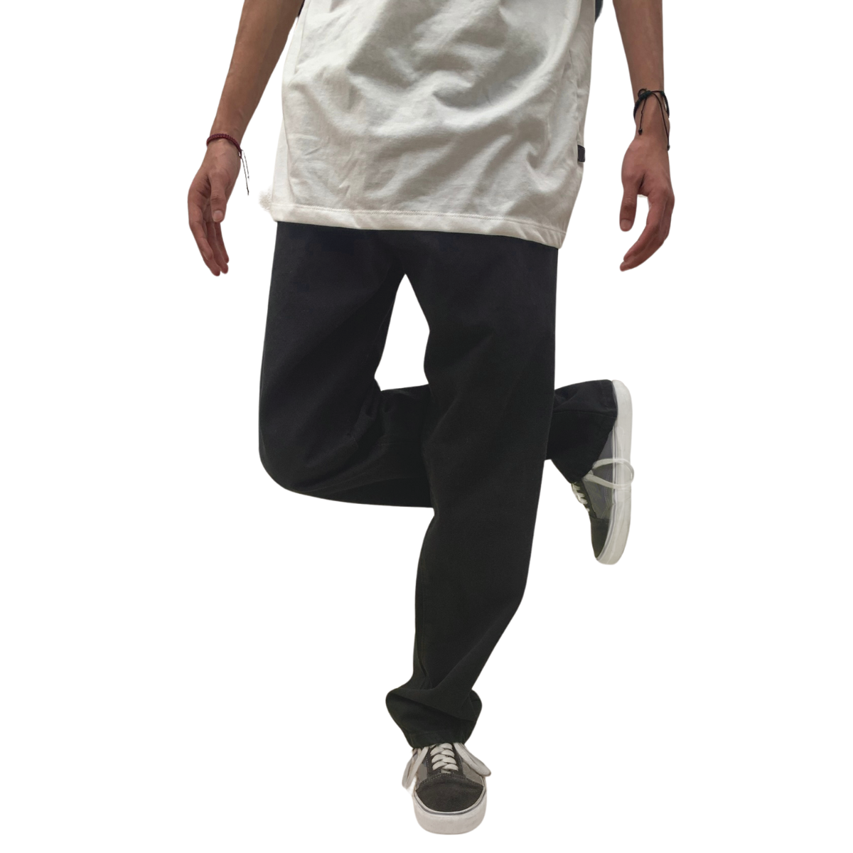 Foto 5 | Pantalón Recto Mezclilla Indutex Y Moda Negro Para Hombre