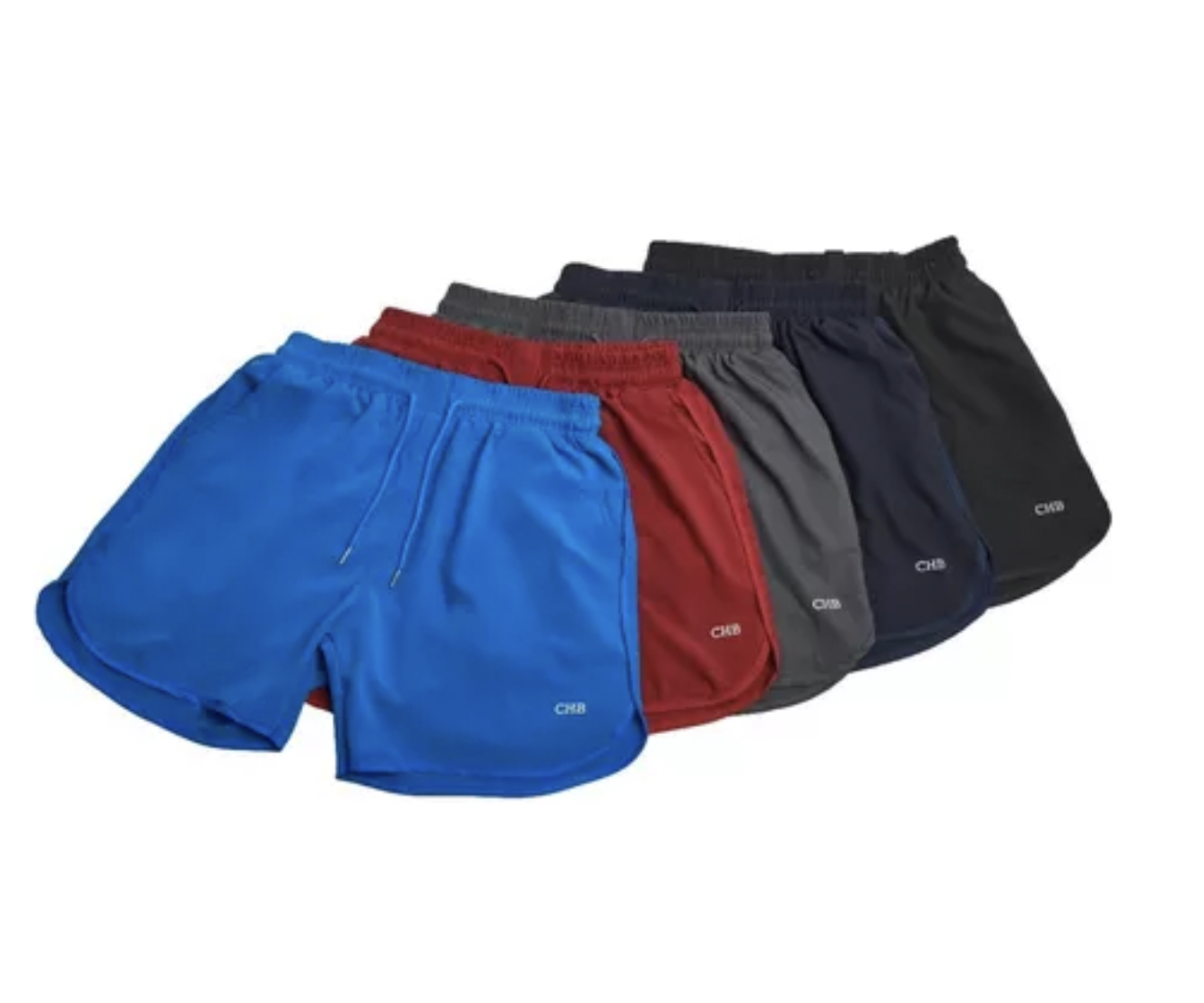 Paquete de 5 Shorts Deportivos Chili Beans Stretch Cómodos para Hombre