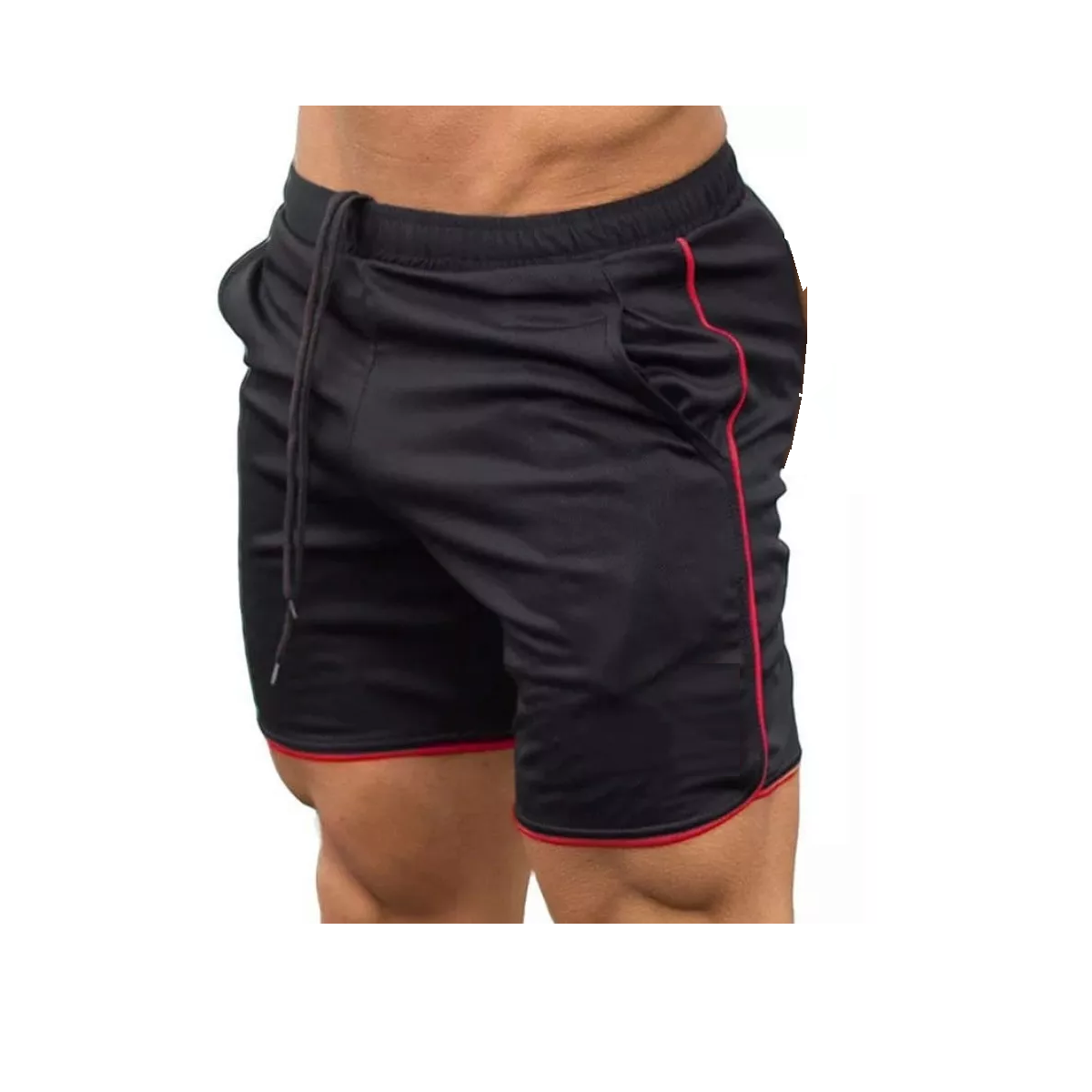 Foto 2 pulgar | Short Deportivo Eo Safe Imports Esi-7585 Ejercicio Gym Slim Fit Elástico Negro Talla M Negro