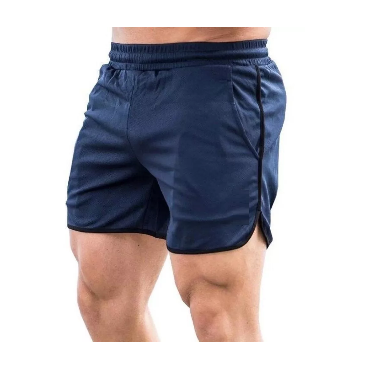 Short Deportivo Slim Fit Eo Safe Imports ESI-7588 color Azul