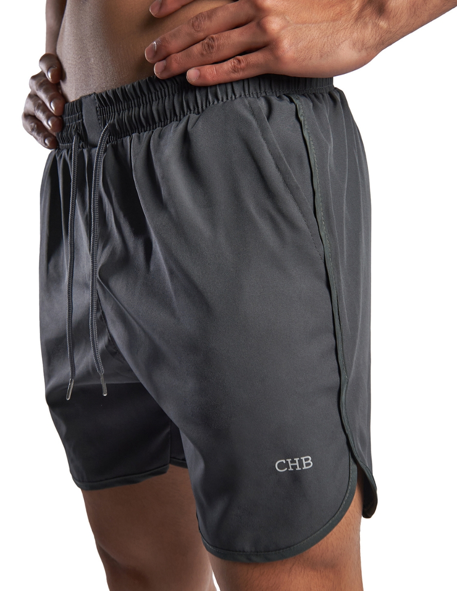 Foto 2 | Short Chb Chilo Beans Clothing Co color Gris para Hombre