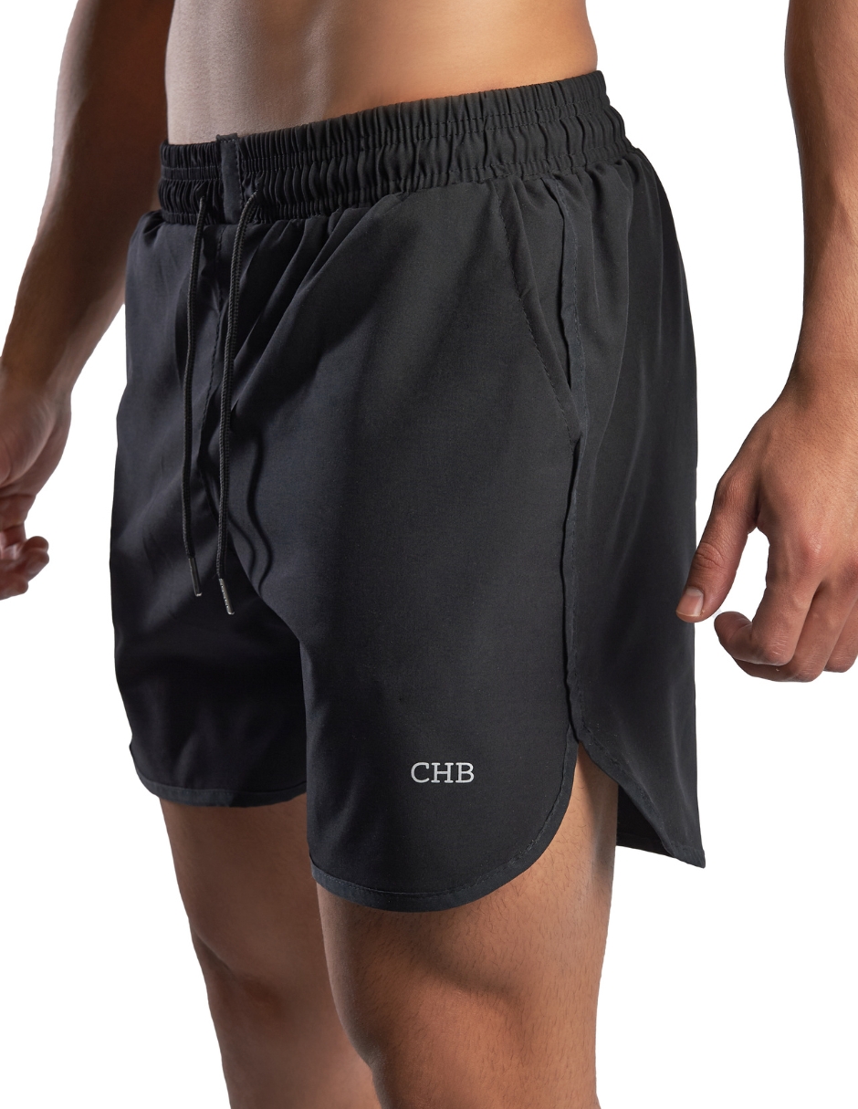 Foto 3 pulgar | Short Deportivo CHB Chili Beans Clothing Co. Apollo Negro para Hombre