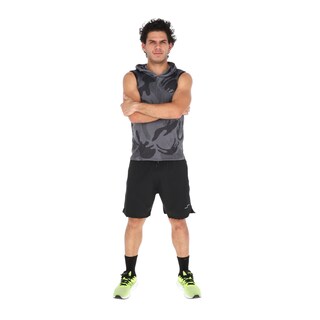 Foto 4 | Short Deportivo CHB Chili Beans Clothing Co. Apollo Negro para Hombre