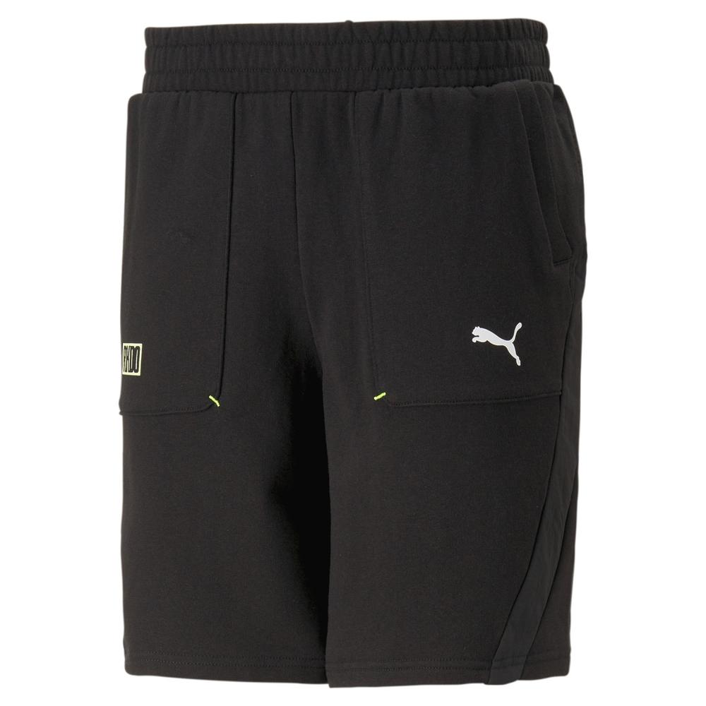 Foto 2 pulgar | Short Puma RKDO Sweat Negro para Hombre