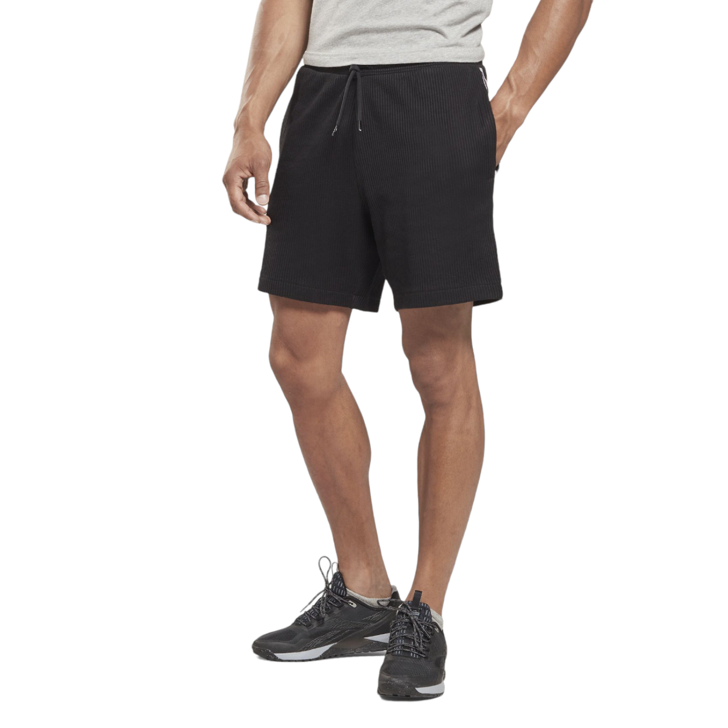 Foto 3 pulgar | Short Deportivo Reebok Negro para Hombre