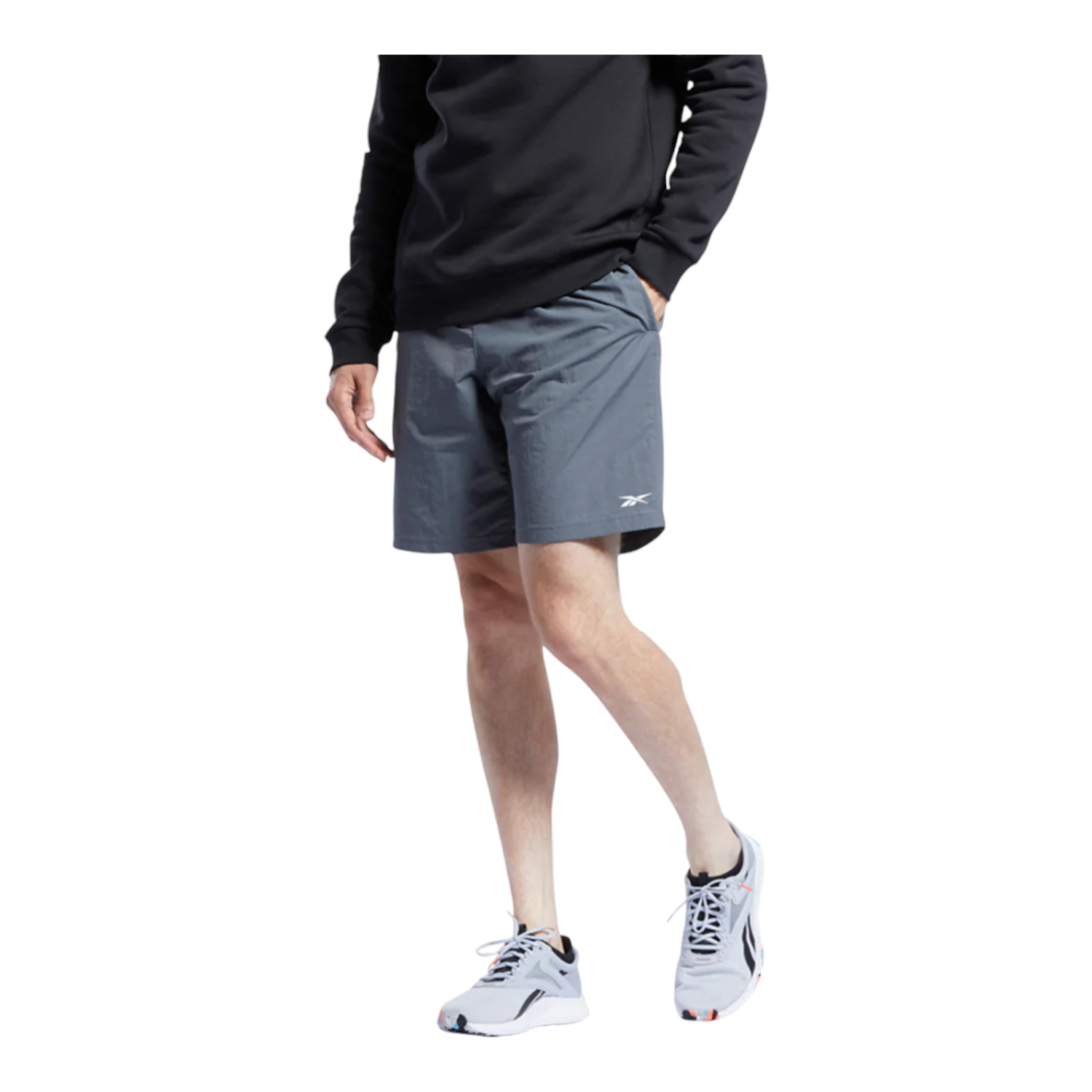 Foto 5 pulgar | Shorts Reebok Te Utility Para Hombre Color Gris Modelo Gu0794