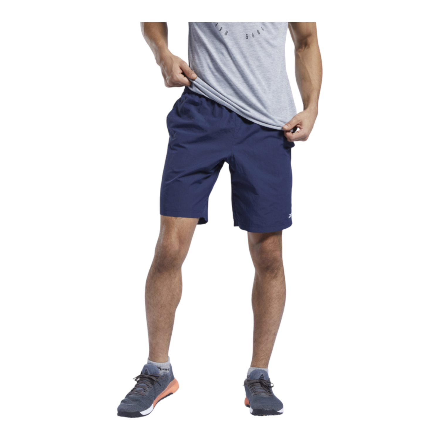 Foto 2 pulgar | Shorts para Hombre Reebok Te Utility Azul