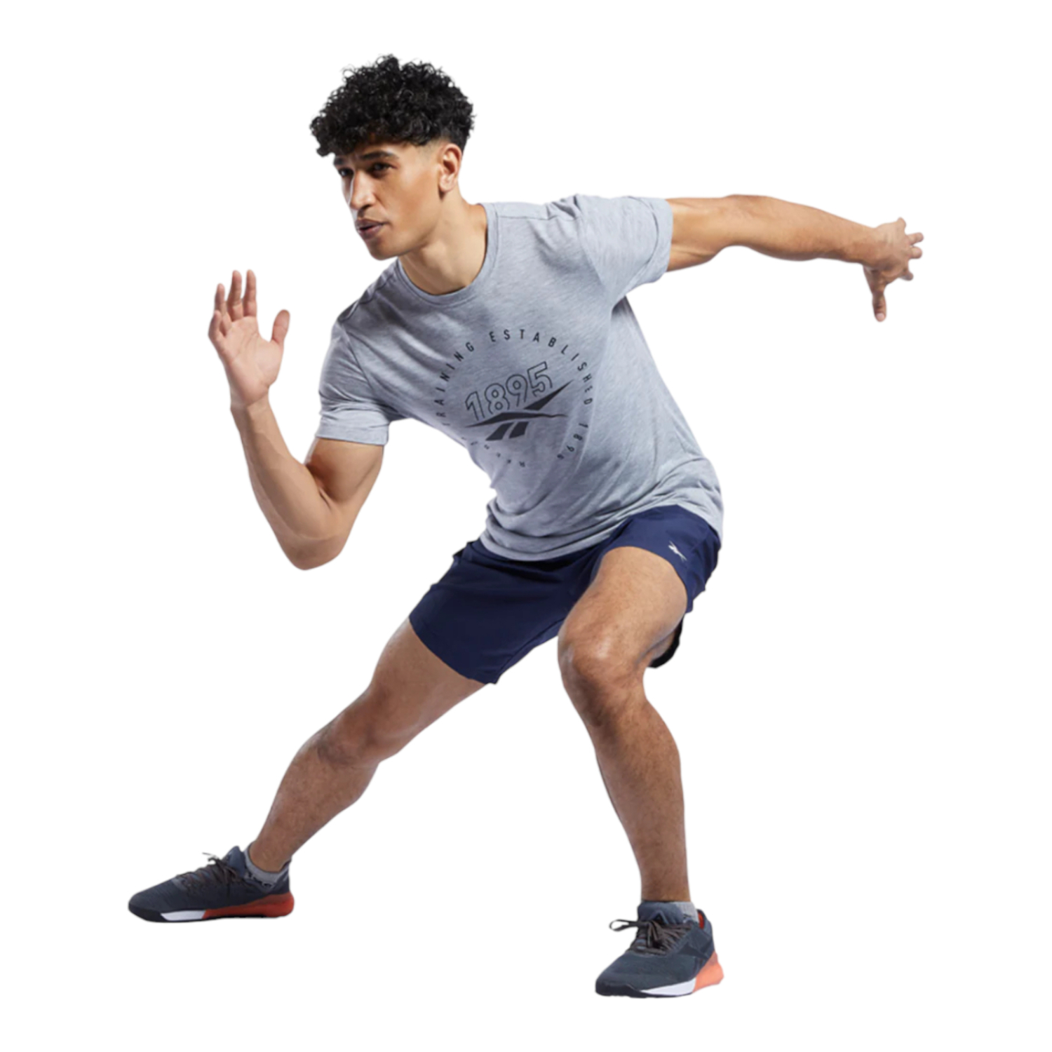 Foto 7 pulgar | Shorts para Hombre Reebok Te Utility Azul