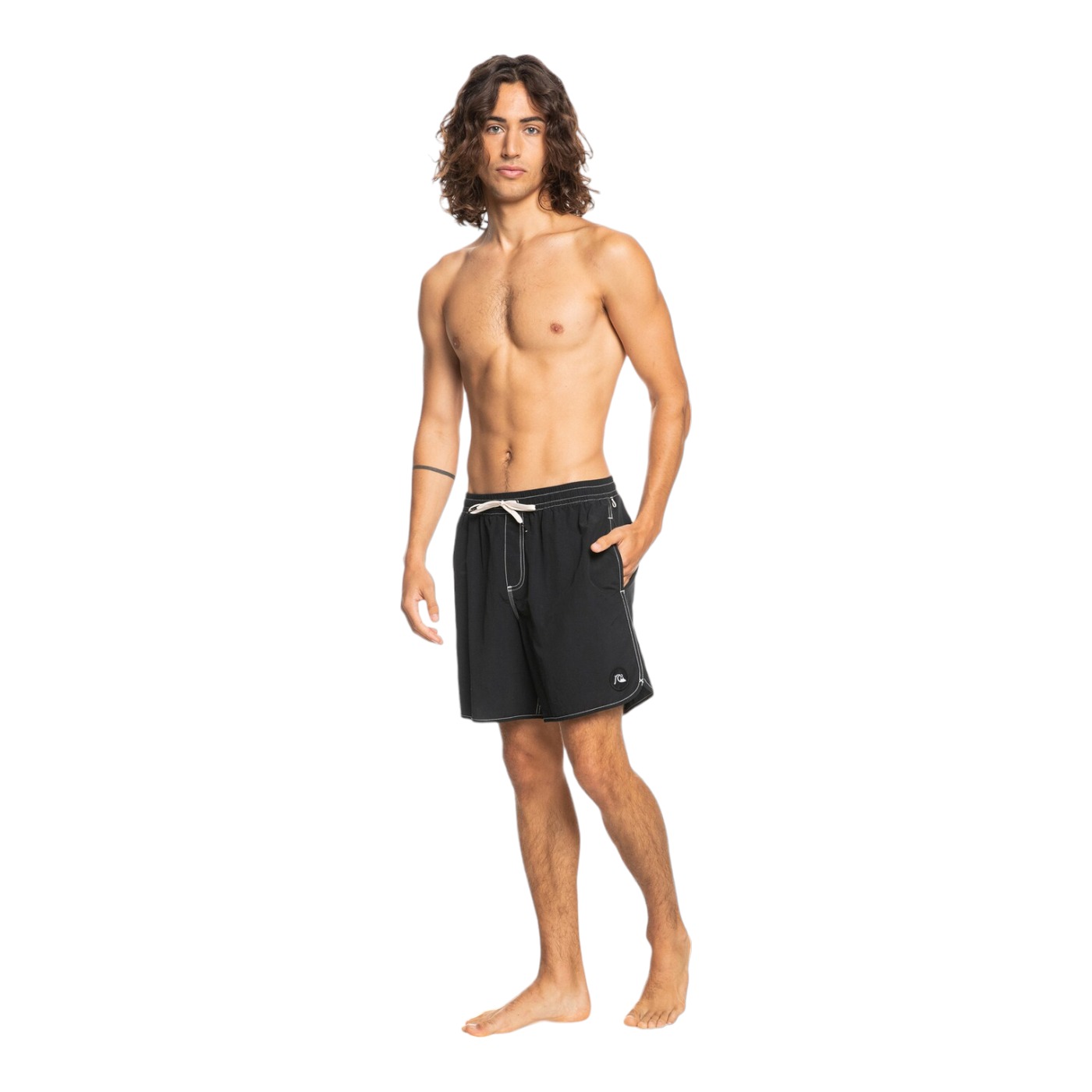 Foto 5 pulgar | Shorts Quiksilver Scallop 17nb Eqyjv03848kvj0 Negro para Hombre