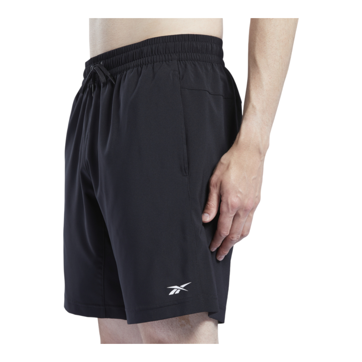 Foto 3 pulgar | Short Reebok Wor Woven Gu0789 Negro para Hombre
