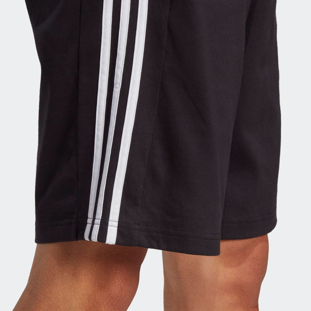 Foto 8 pulgar | Shorts Adidas Essentials Single Jersey 3 Franjas Negro para Hombre