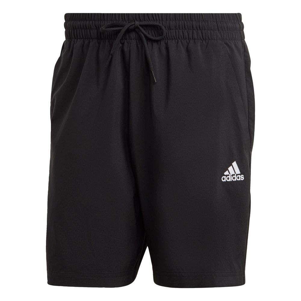 Foto 2 pulgar | Shorts Essentials Aeroready Chelsea Logo Pequeño Adidas Negro para Hombre