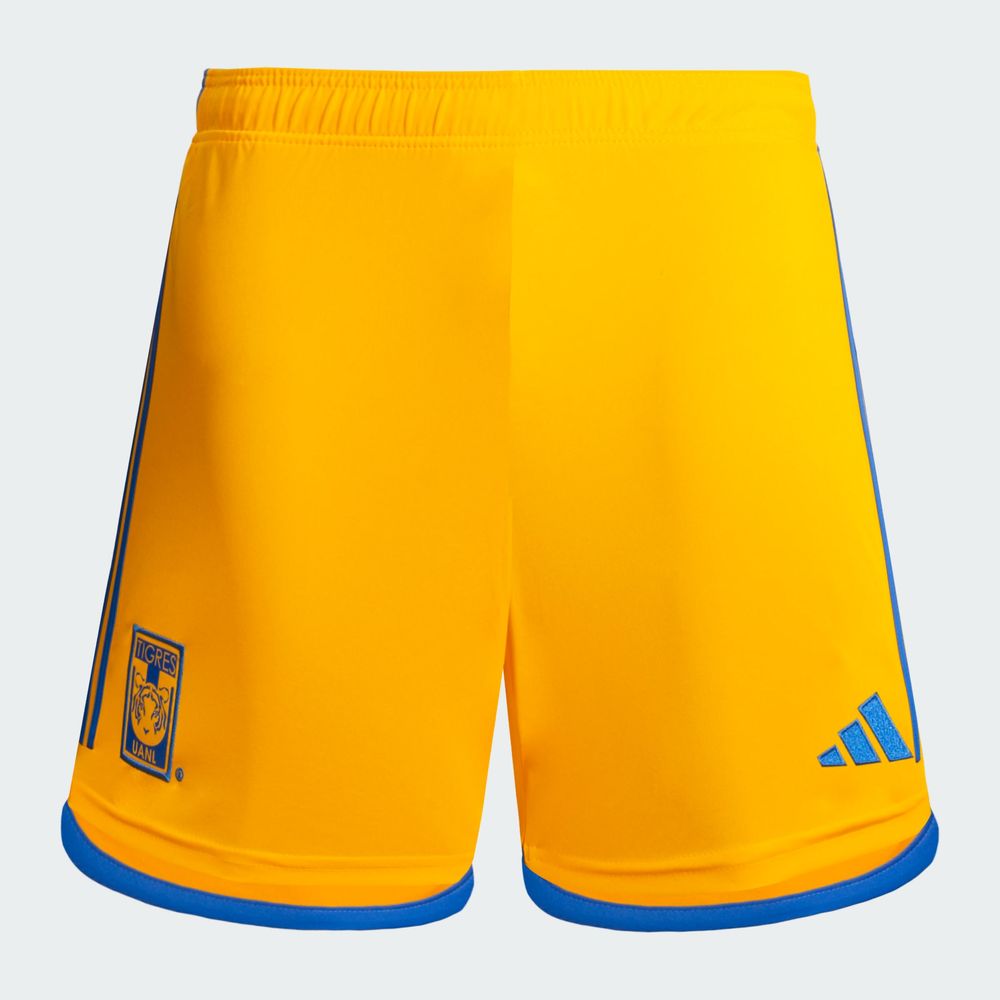 Foto 4 pulgar | Short Adidas Tigres Local Amarillo para Hombre