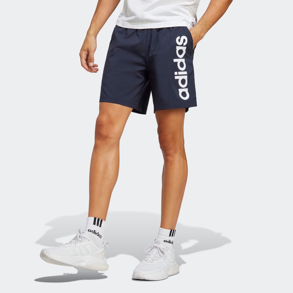 Foto 4 pulgar | Short Adidas Aeroready Essentials Chelsea Azul para Hombre