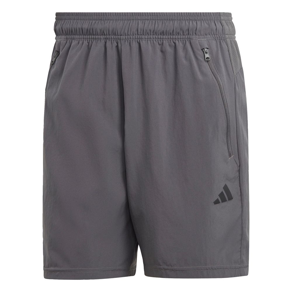 Foto 2 pulgar | Shorts de Entrenamiento Adidas Train Essentials Tejidos Gris para Hombre