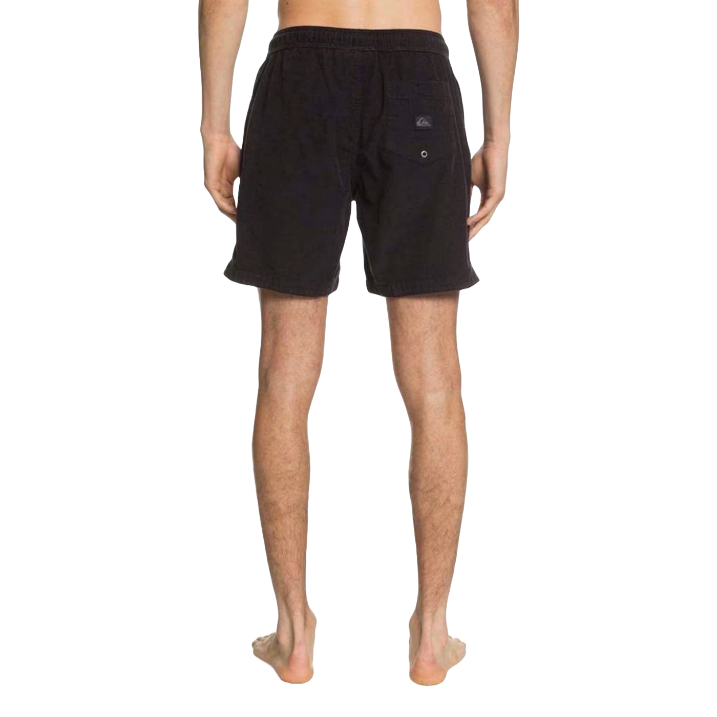 Foto 4 pulgar | Short Quiksilver Taxer Cord Negro para Hombre