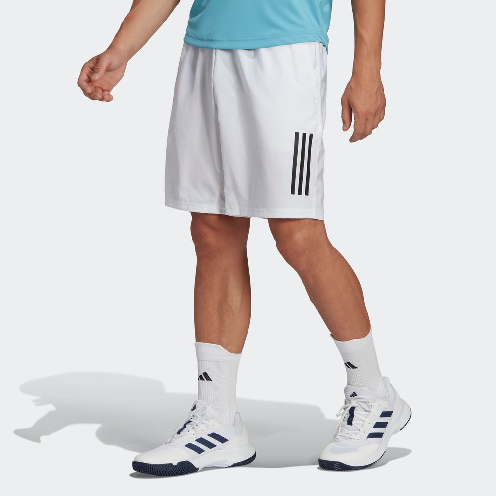 Foto 4 pulgar | Short Adidas Blanco para Hombre