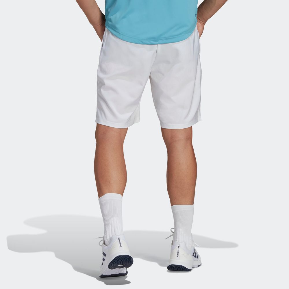 Foto 4 | Short Adidas Blanco para Hombre