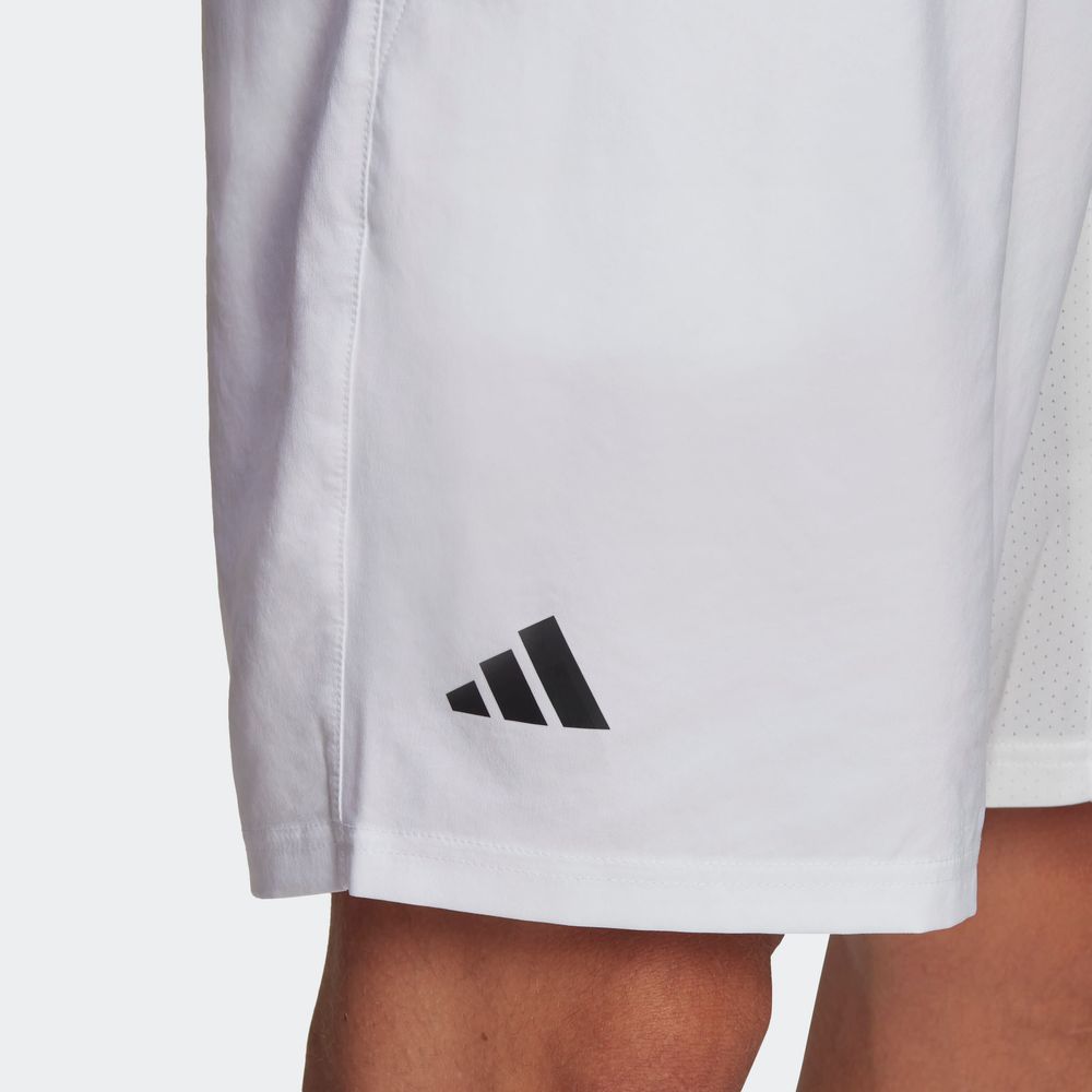 Foto 9 pulgar | Short Adidas Blanco para Hombre