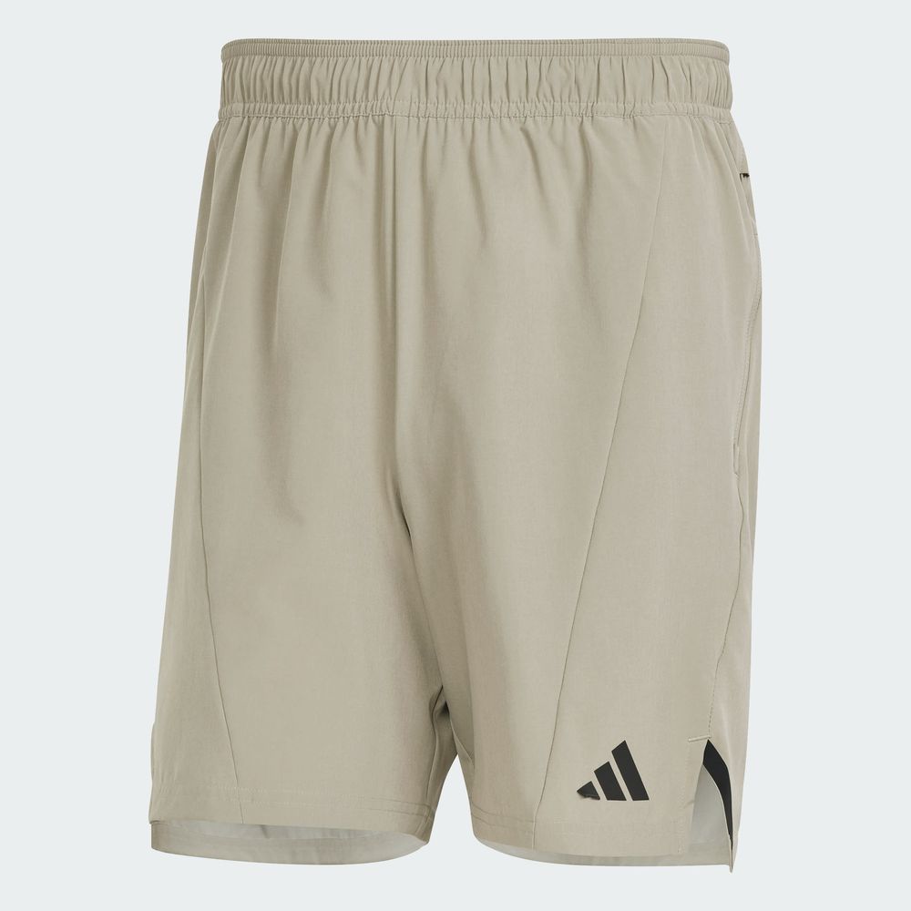 Foto 3 pulgar | Shorts de Entrenamiento Adidas Designed For Training Verde para Hombre