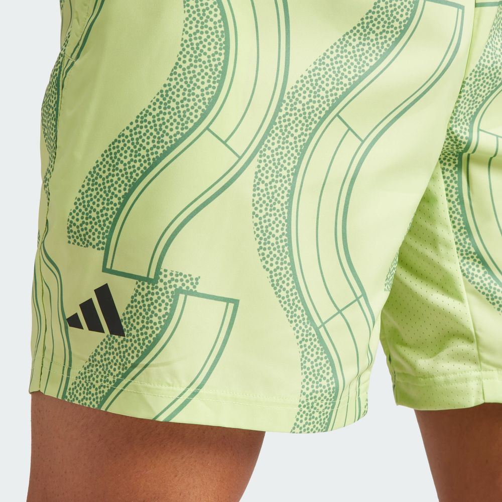 Foto 7 | Short Adidas Verde para Hombre