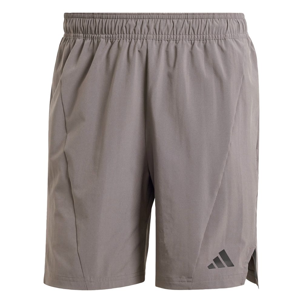 Foto 2 pulgar | Shorts De Entrenamiento Designed For Training Adidas Café Hombre