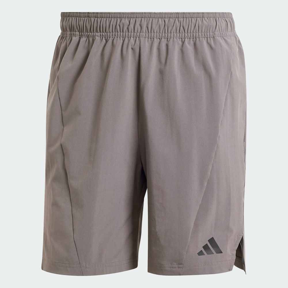 Foto 3 pulgar | Shorts De Entrenamiento Designed For Training Adidas Café Hombre