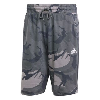 Foto 1 | Shorts Seasonal Essentials Camouflage Adidas Gris Hombre