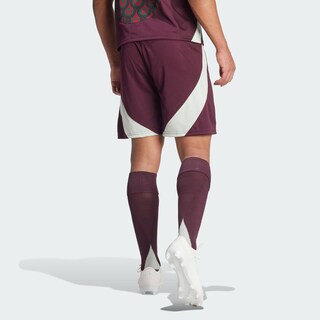 Foto 4 | Shorts De Local Selección Nacional De México 24 Adidas Violeta Hombre