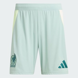 Foto 2 | Shorts Visitante Selección Nacional De México 24 Adidas Verde Hombre