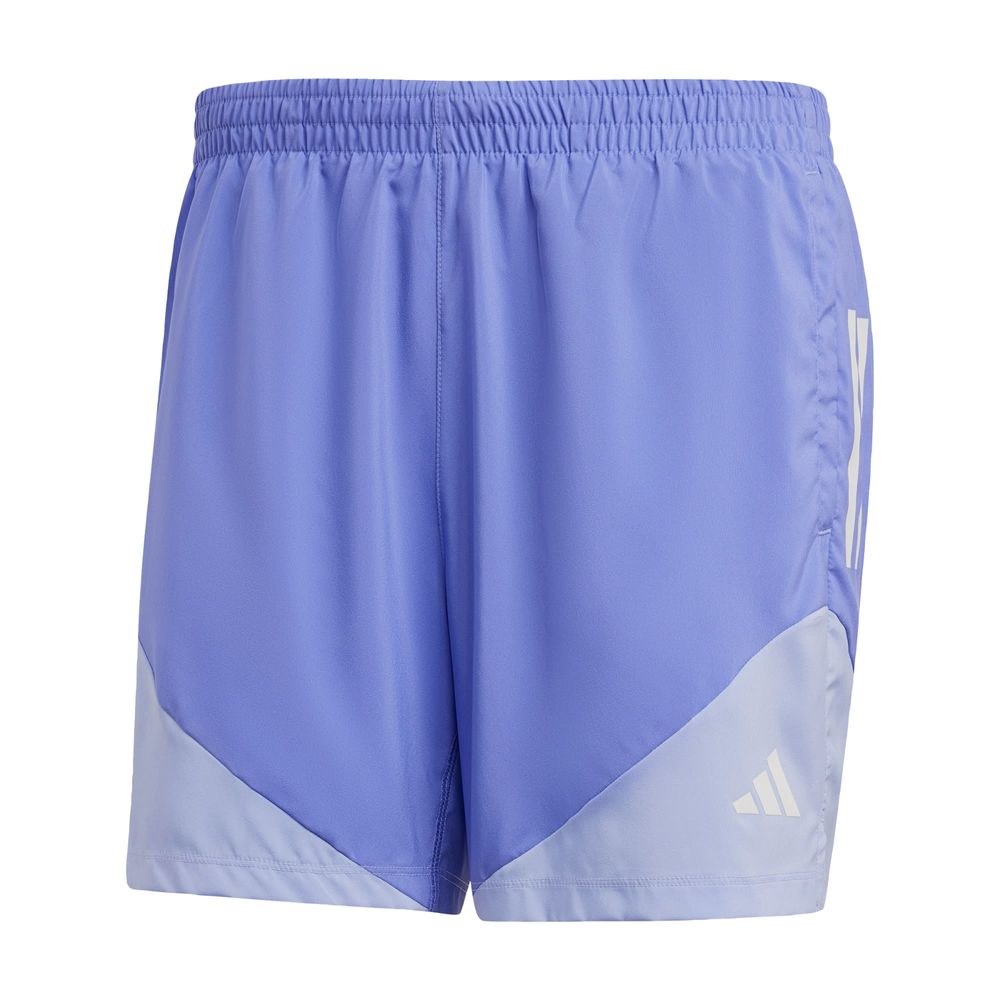 Foto 2 pulgar | Shorts Own The Run Base Aeroready Adidas Azul Hombre