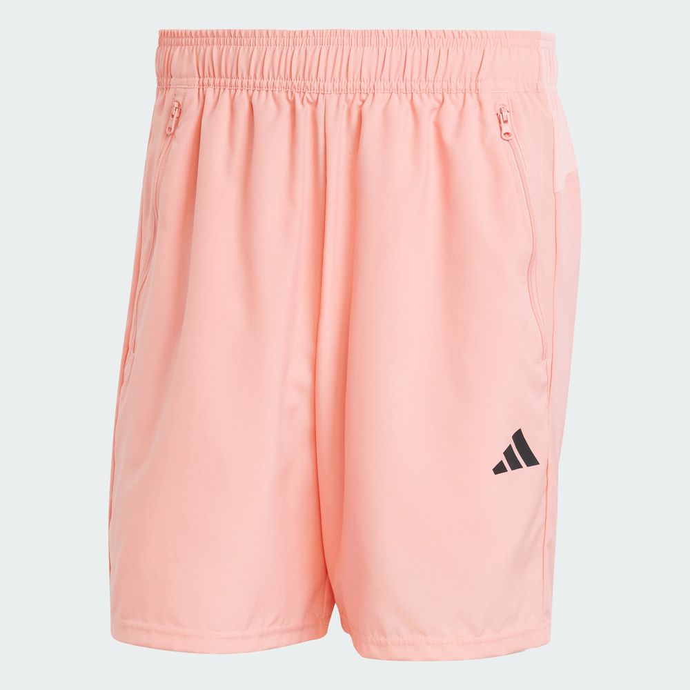 Foto 3 pulgar | Shorts De Entrenamiento Train Essentials Tejidos Adidas Rosa Hombre