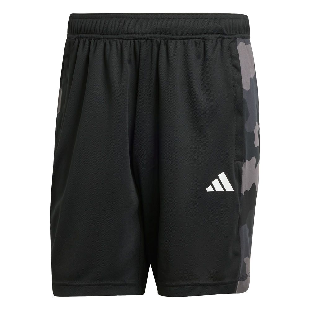 Foto 2 pulgar | Shorts De Entrenamiento Train Essentials Camo Adidas Negro Hombre