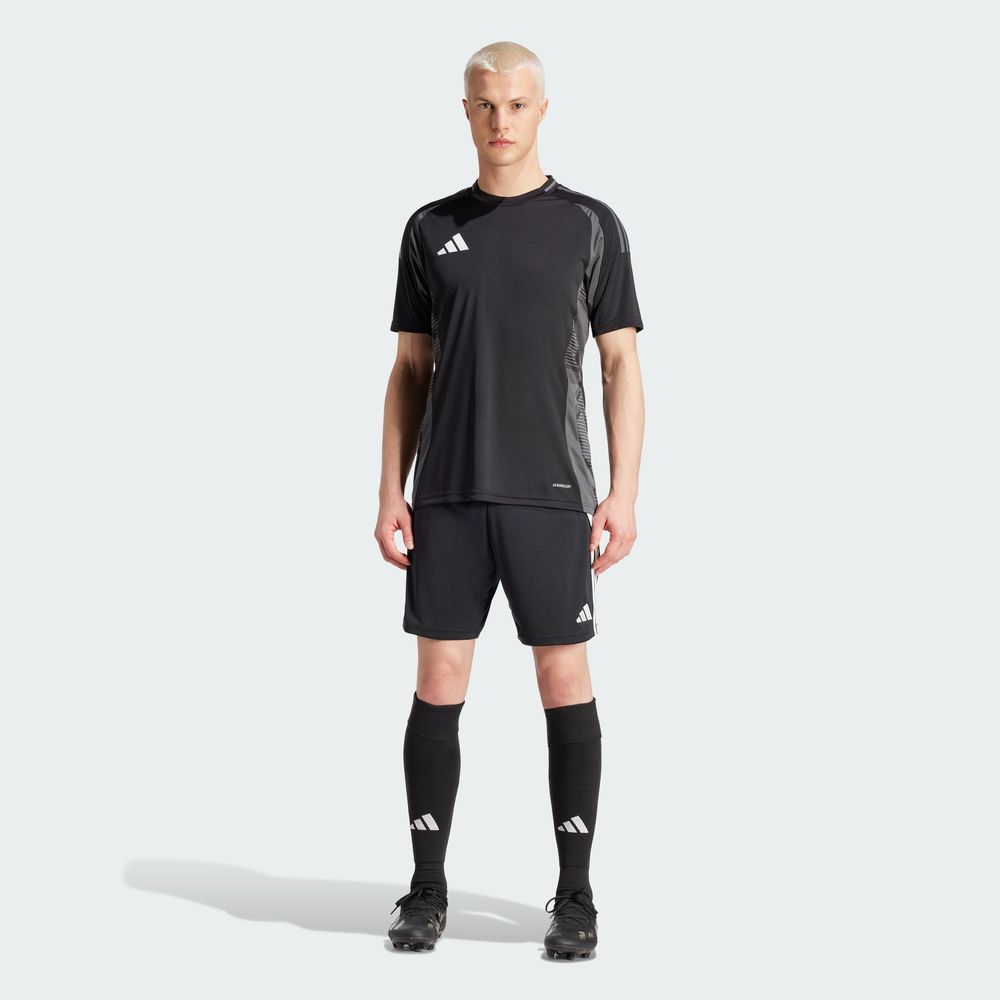 Foto 7 | Shorts Tiro 24 Adidas Negro Hombre