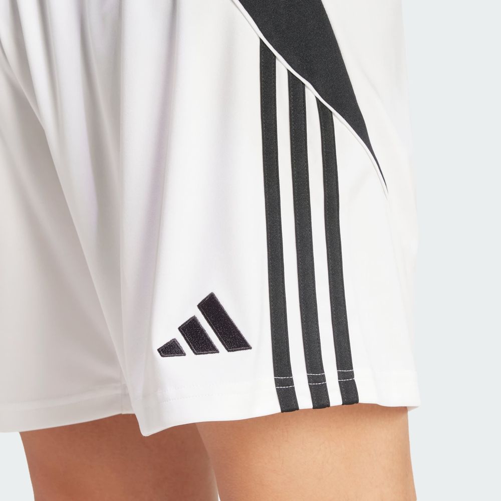 Foto 8 | Shorts Tiro 24 Adidas Blanco Hombre