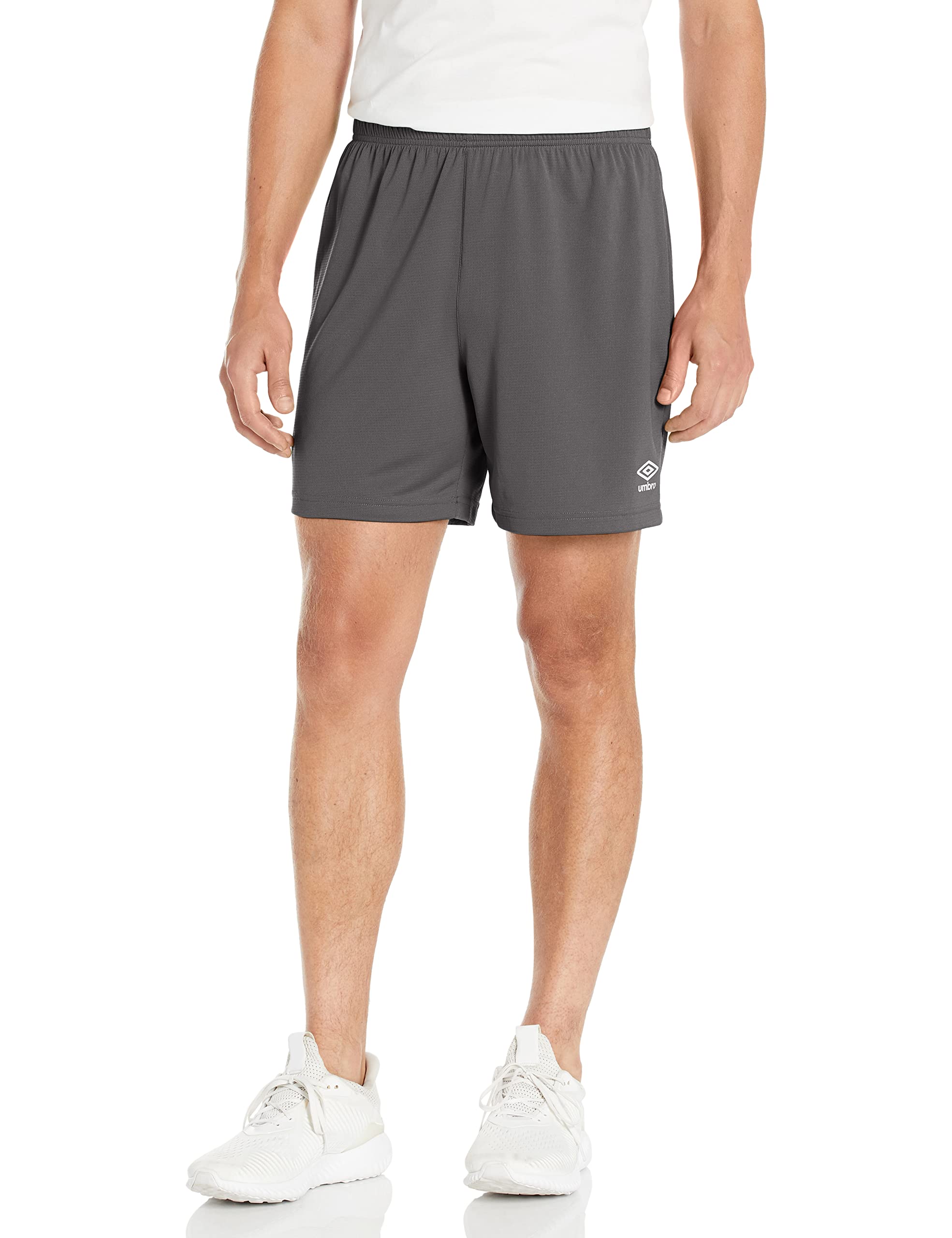 Foto 2 pulgar | Shorts Umbro Field Gris para Hombre - Venta Internacional