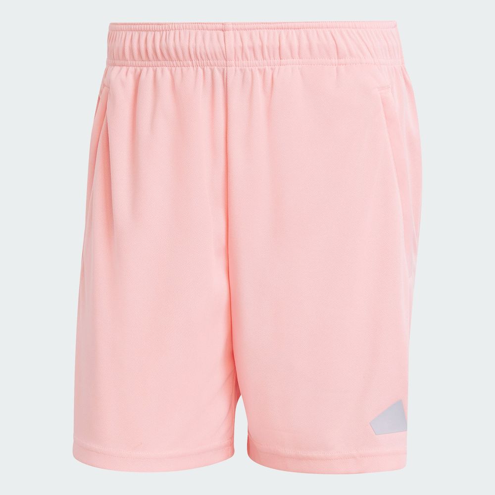 Foto 3 pulgar | Shorts Train Essentials Logo Adidas Rosa Hombre