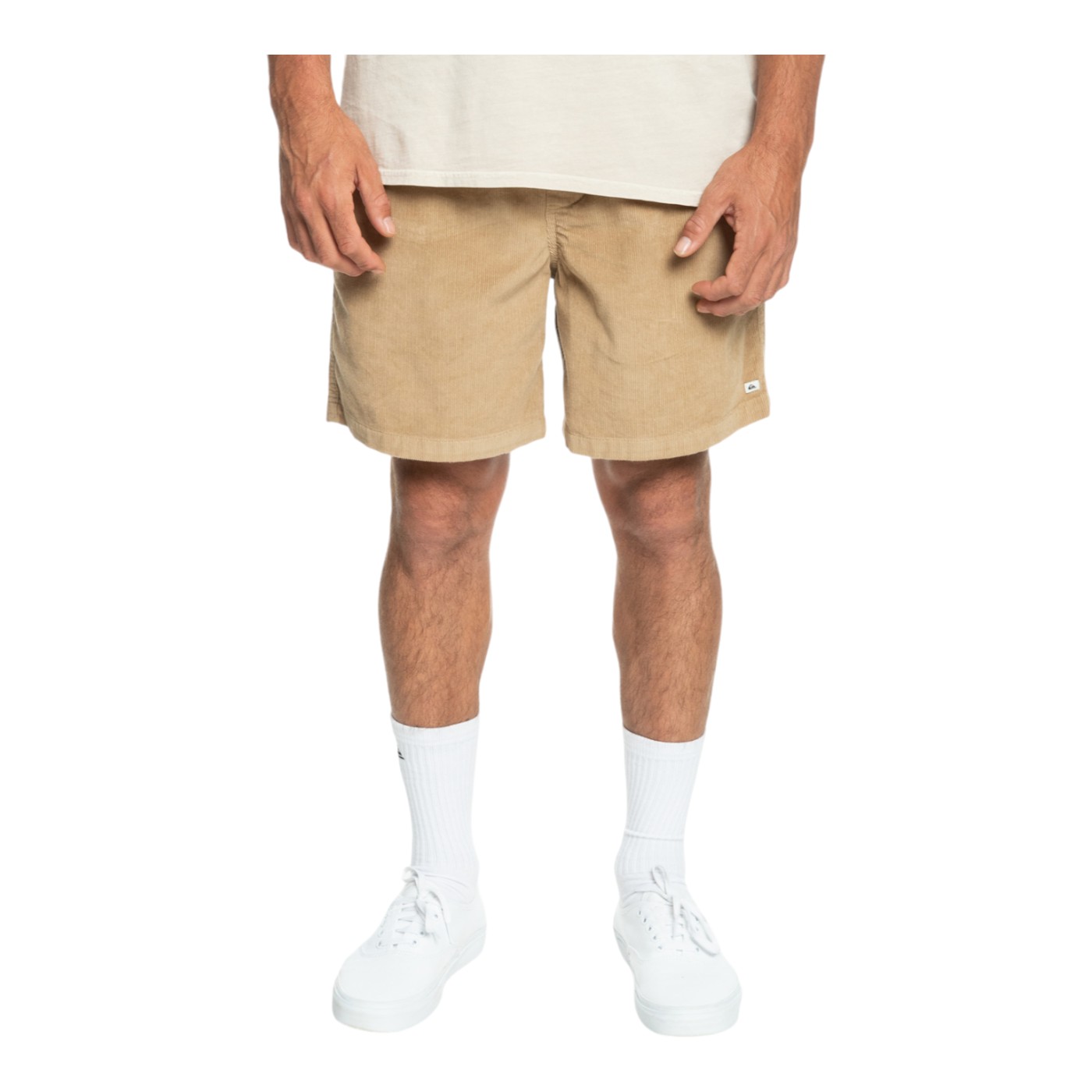 Foto 2 pulgar | Short Quiksilver Taxer Para Hombre Color Café Modelo Eqyws03773ckk0