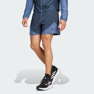 Foto 4 | Shorts Own The Run Base Aeroready Adidas Azul Hombre