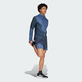 Foto 6 | Shorts Own The Run Base Aeroready Adidas Azul Hombre