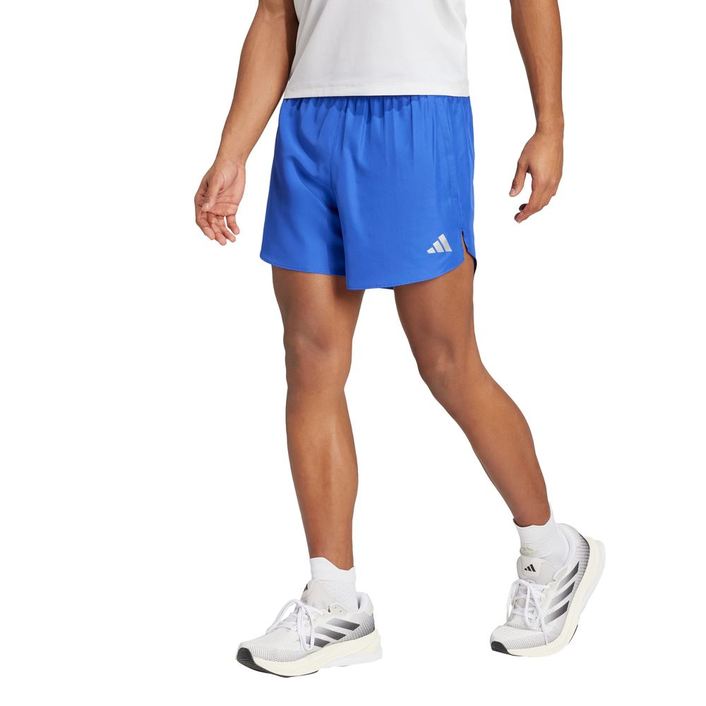 Foto 3 pulgar | Shorts Run It Adidas Azul Hombre