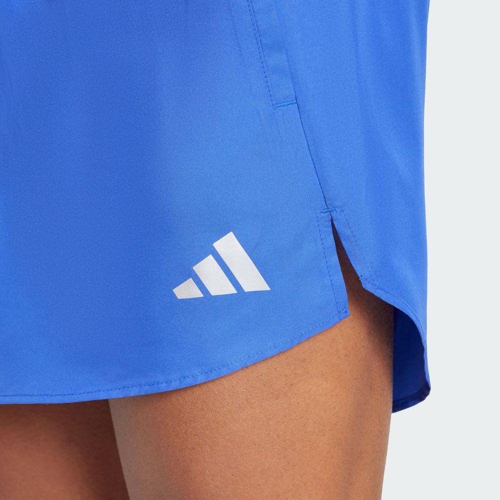 Foto 8 | Shorts Run It Adidas Azul Hombre