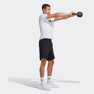 Foto 6 | Shorts De Entrenamiento Train Essentials All Set Adidas Negro Hombre