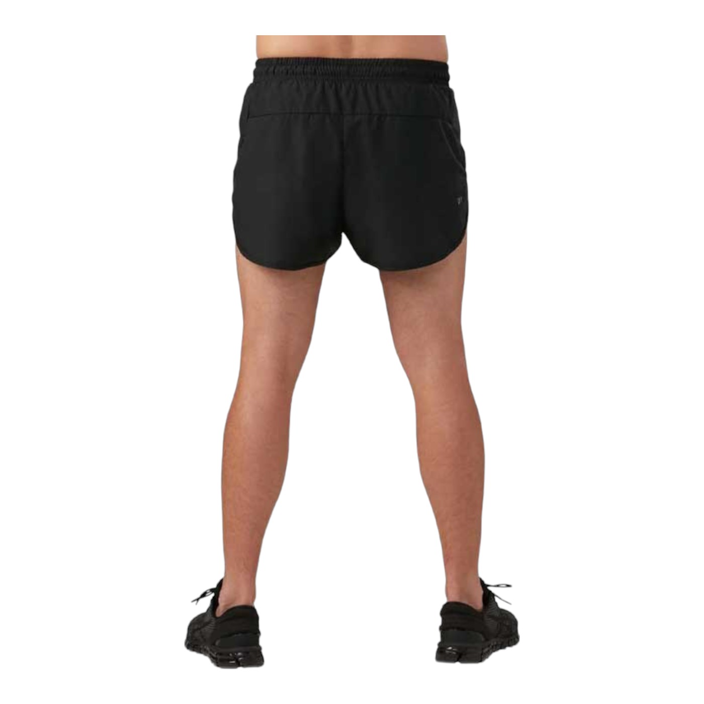 Foto 4 pulgar | Short Asics Split Short Hombre Negro Ms34970904