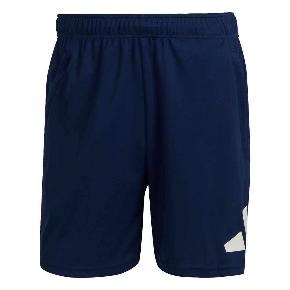 Shorts Train Essentials Logo Adidas Azul Hombre