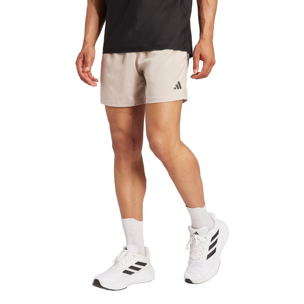 Foto 3 pulgar | Shorts Own The Run Adidas Beige Hombre