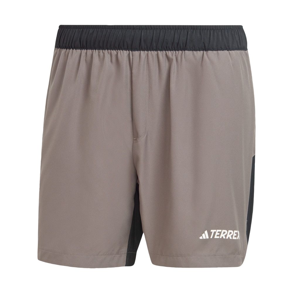 Foto 2 pulgar | Shorts De Trail Running Terrex Multi Adidas Café Hombre