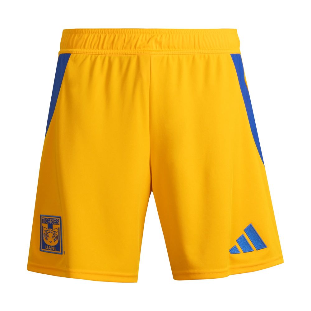 Foto 2 pulgar | Tigres Uanl 24/25 Shorts Uniforme Local Adidas Amarillo Hombre