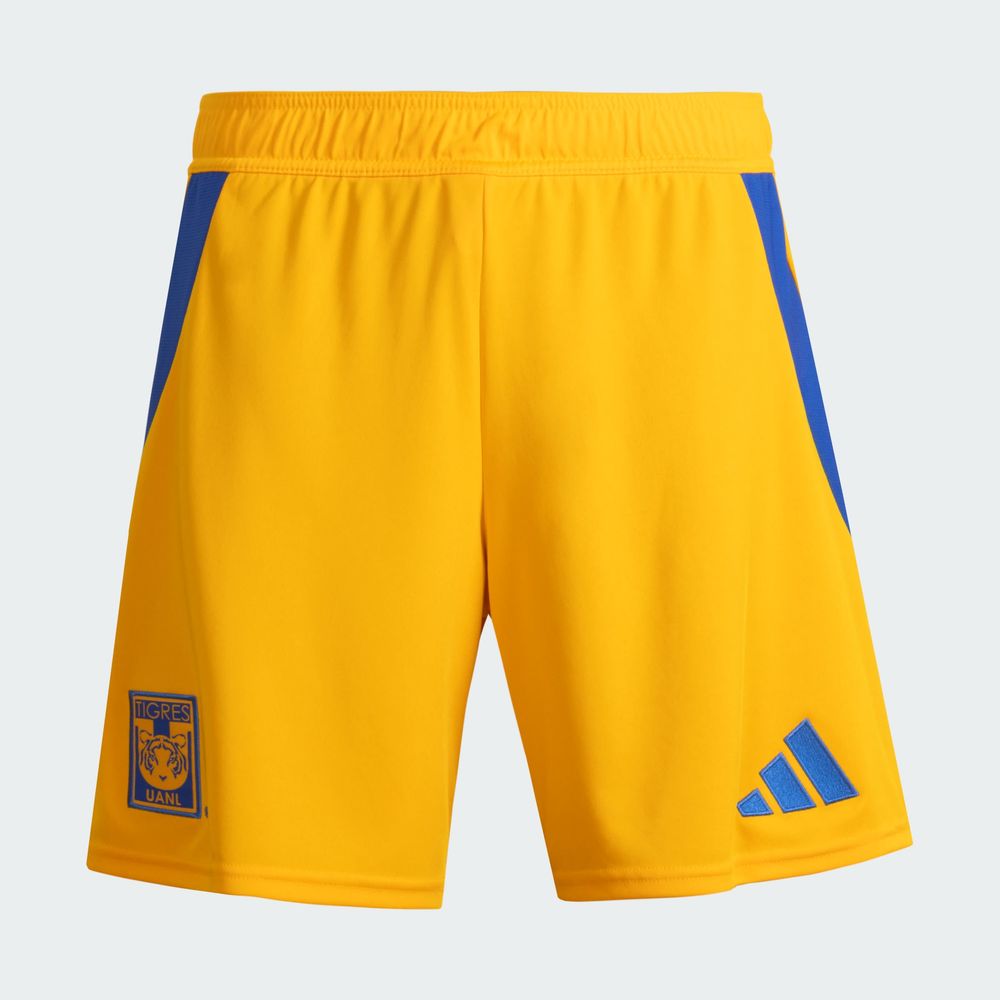 Foto 2 | Tigres Uanl 24/25 Shorts Uniforme Local Adidas Amarillo Hombre